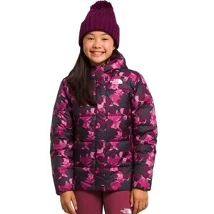 Like-New Girls North Face Down Parka, Boysenberry